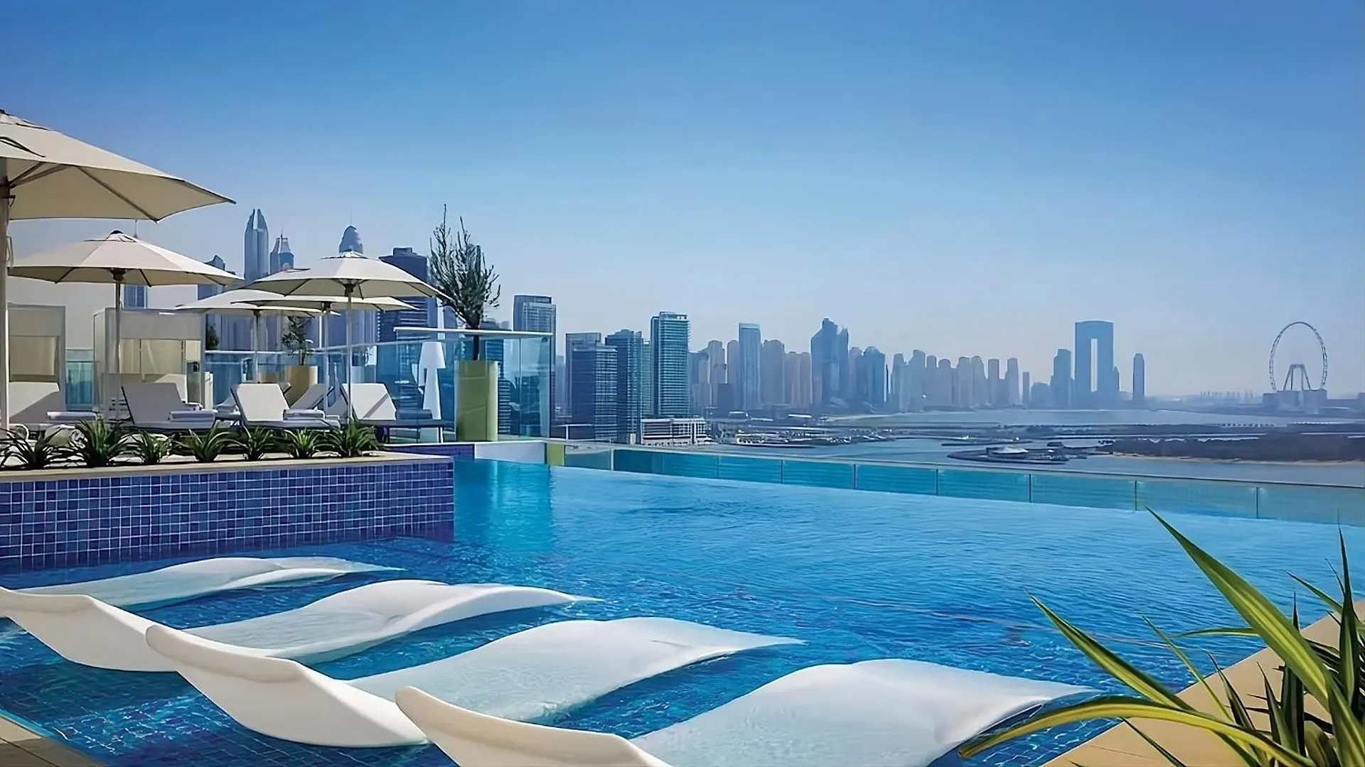 Manzil - 1Br In Seven Palm With Infinity Pool & Private Beach Access 迪拜 0*,  阿拉伯联合酋长国