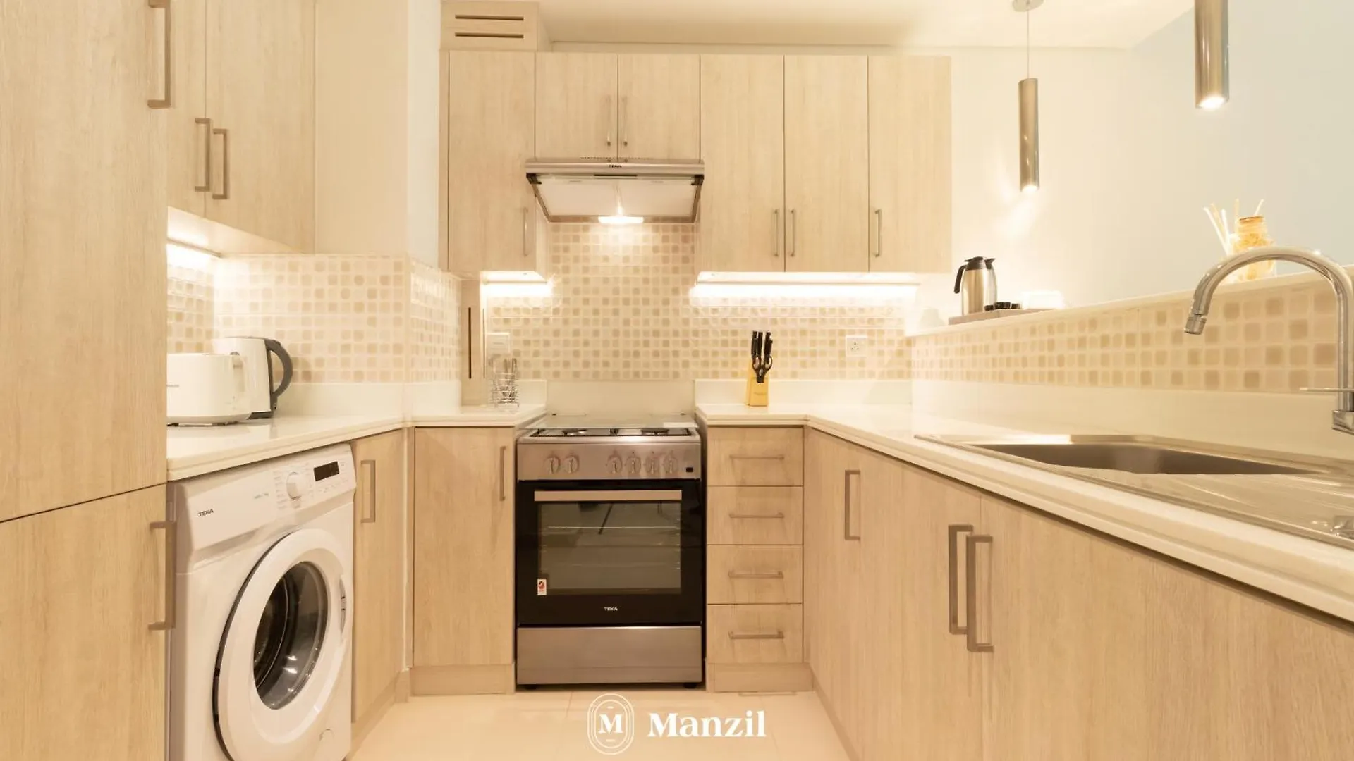 Manzil - 1Br In Seven Palm With Infinity Pool & Private Beach Access 迪拜 公寓