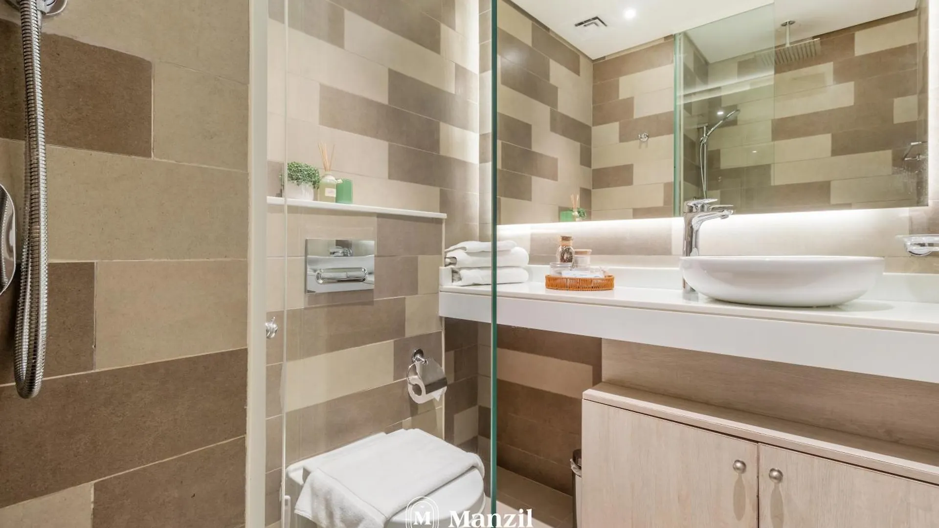 Manzil - 1Br In Seven Palm With Infinity Pool & Private Beach Access 迪拜 公寓